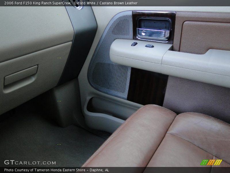 Oxford White / Castano Brown Leather 2006 Ford F150 King Ranch SuperCrew