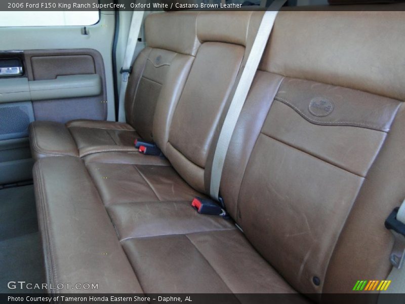 Oxford White / Castano Brown Leather 2006 Ford F150 King Ranch SuperCrew