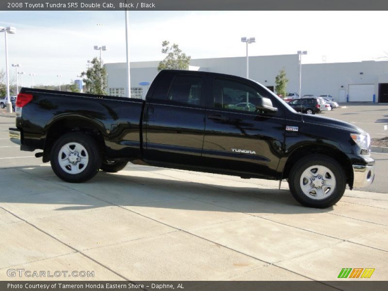 Black / Black 2008 Toyota Tundra SR5 Double Cab