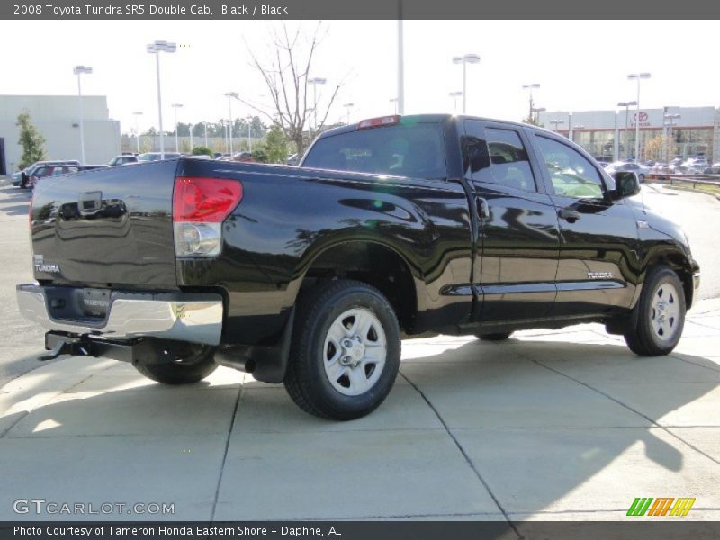 Black / Black 2008 Toyota Tundra SR5 Double Cab