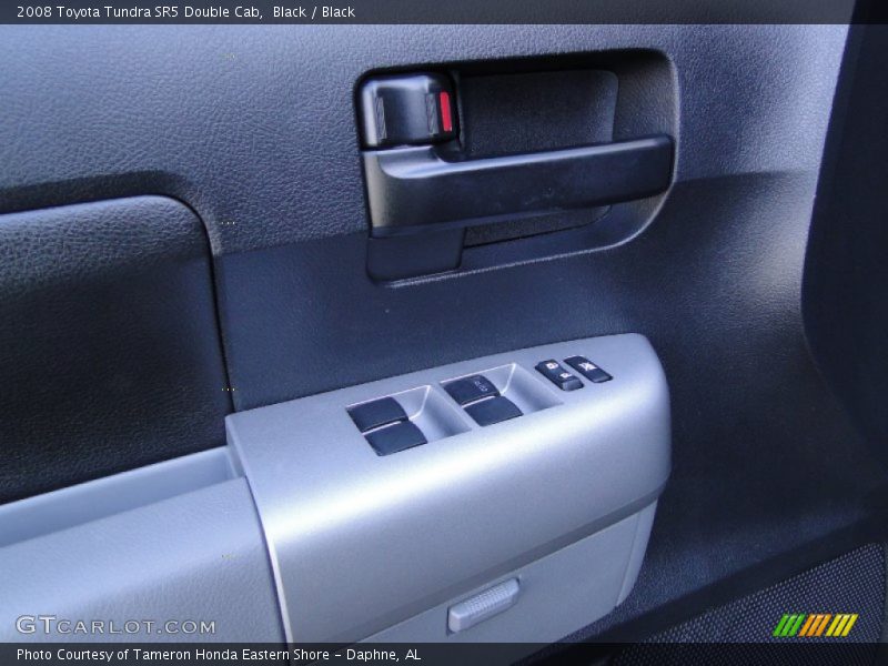 Black / Black 2008 Toyota Tundra SR5 Double Cab