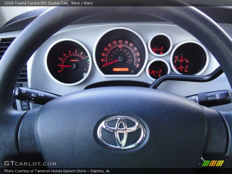 Black / Black 2008 Toyota Tundra SR5 Double Cab