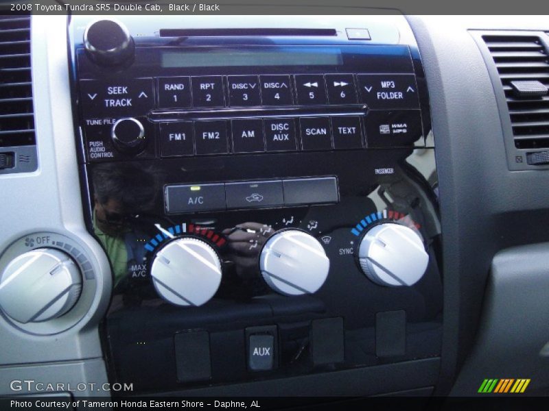 Black / Black 2008 Toyota Tundra SR5 Double Cab