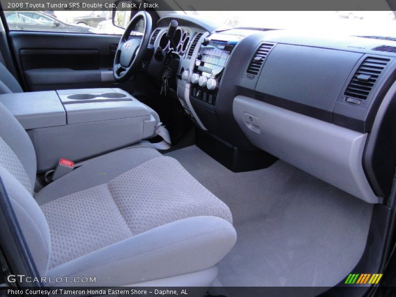 Black / Black 2008 Toyota Tundra SR5 Double Cab