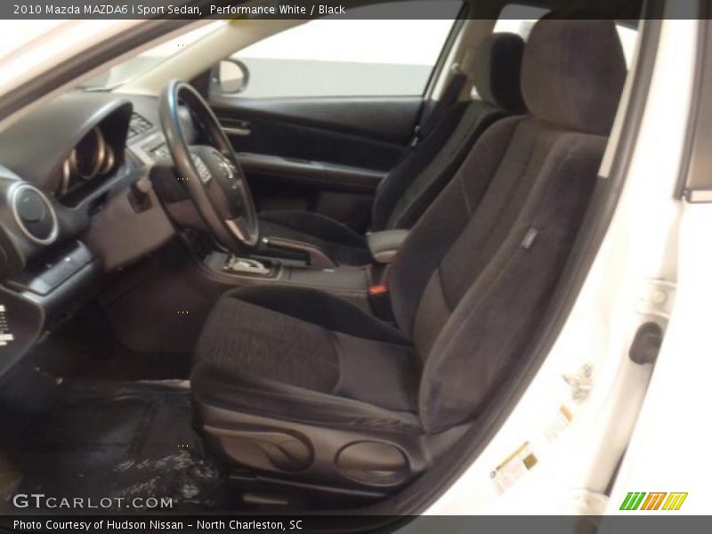 Performance White / Black 2010 Mazda MAZDA6 i Sport Sedan