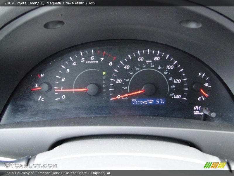 Magnetic Gray Metallic / Ash 2009 Toyota Camry LE