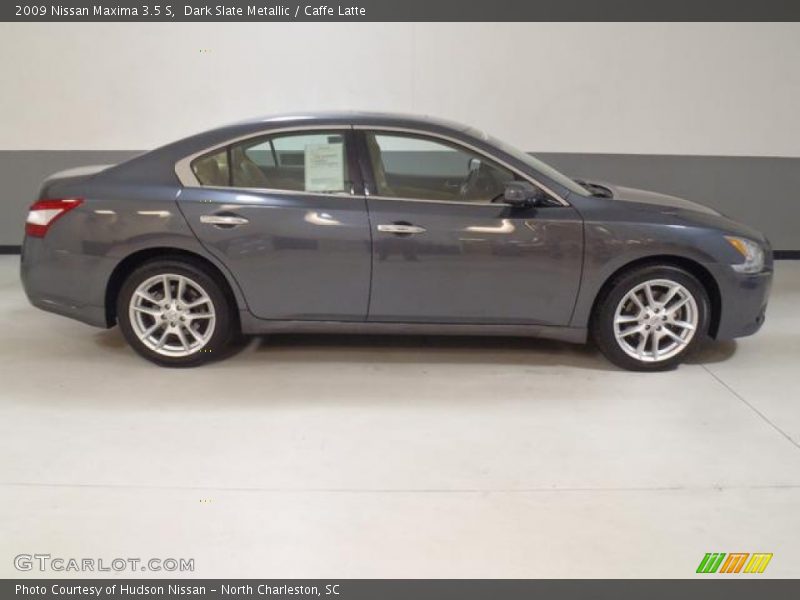 Dark Slate Metallic / Caffe Latte 2009 Nissan Maxima 3.5 S