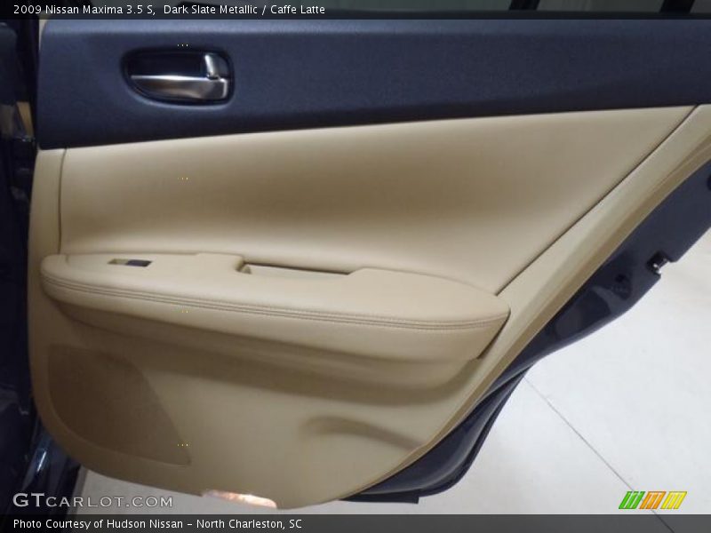 Dark Slate Metallic / Caffe Latte 2009 Nissan Maxima 3.5 S