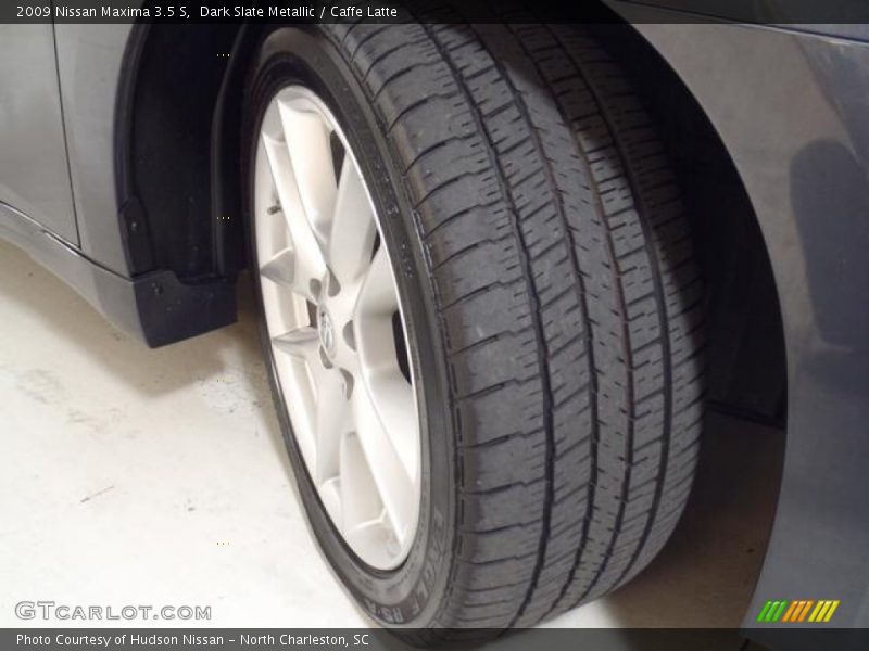 Dark Slate Metallic / Caffe Latte 2009 Nissan Maxima 3.5 S