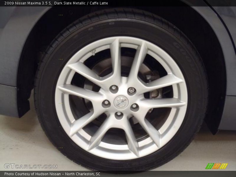 Dark Slate Metallic / Caffe Latte 2009 Nissan Maxima 3.5 S