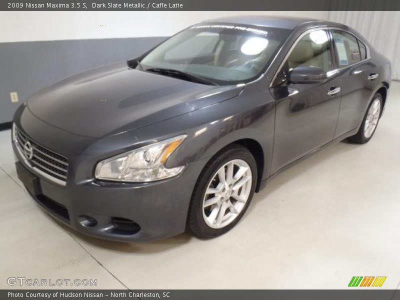 Dark Slate Metallic / Caffe Latte 2009 Nissan Maxima 3.5 S