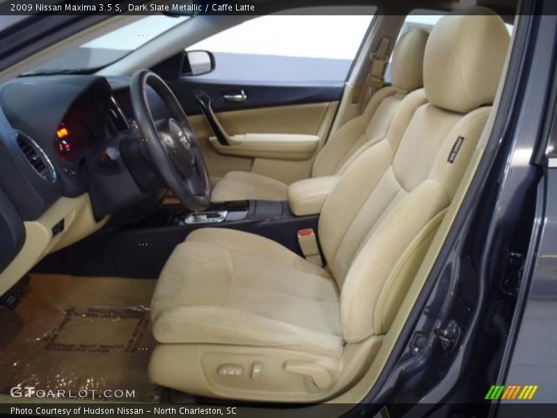 Dark Slate Metallic / Caffe Latte 2009 Nissan Maxima 3.5 S