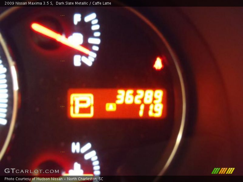 Dark Slate Metallic / Caffe Latte 2009 Nissan Maxima 3.5 S