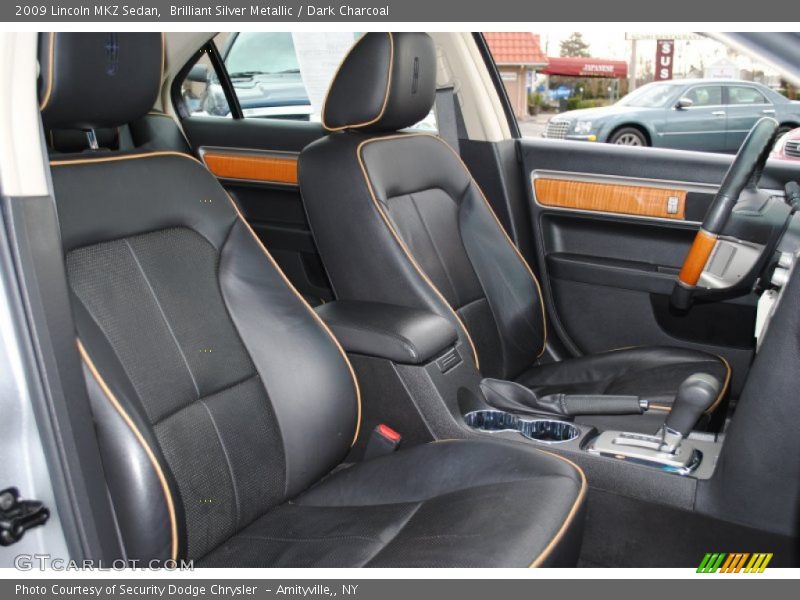 Brilliant Silver Metallic / Dark Charcoal 2009 Lincoln MKZ Sedan