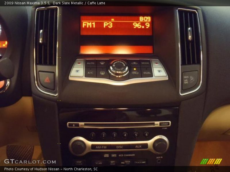 Dark Slate Metallic / Caffe Latte 2009 Nissan Maxima 3.5 S