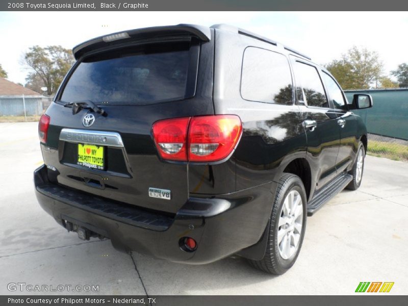 Black / Graphite 2008 Toyota Sequoia Limited