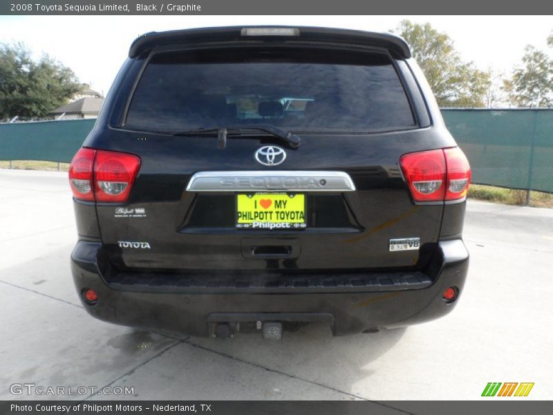 Black / Graphite 2008 Toyota Sequoia Limited