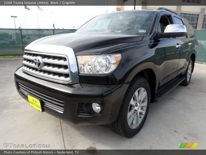 Black / Graphite 2008 Toyota Sequoia Limited