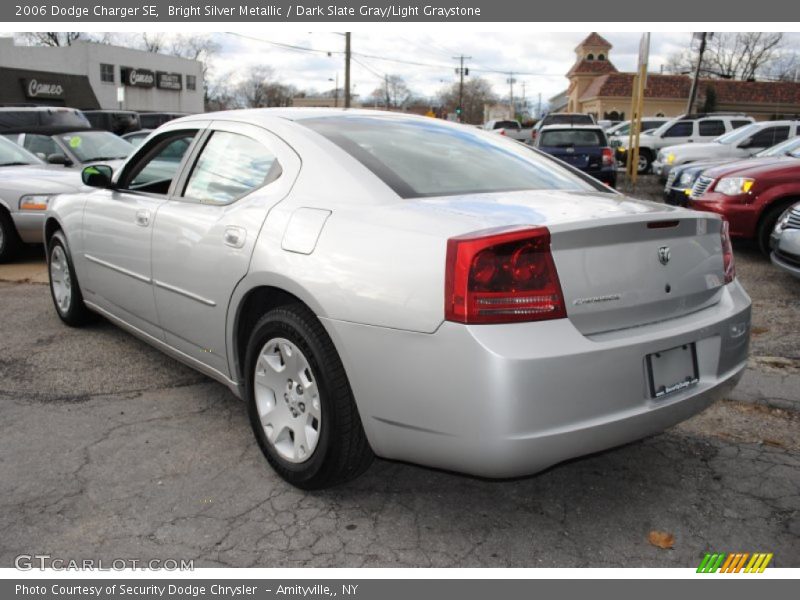 Bright Silver Metallic / Dark Slate Gray/Light Graystone 2006 Dodge Charger SE