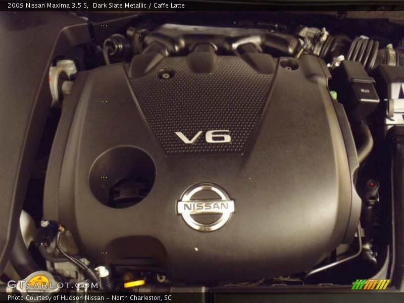 Dark Slate Metallic / Caffe Latte 2009 Nissan Maxima 3.5 S