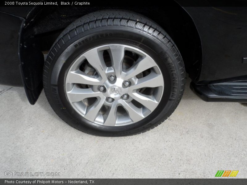 Black / Graphite 2008 Toyota Sequoia Limited