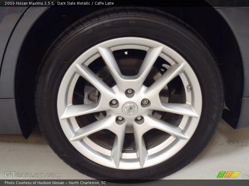 Dark Slate Metallic / Caffe Latte 2009 Nissan Maxima 3.5 S
