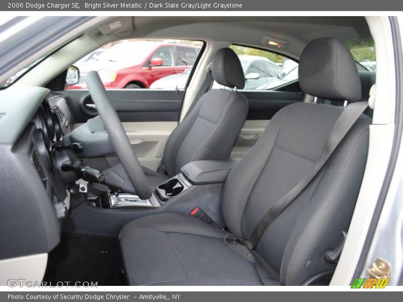 Bright Silver Metallic / Dark Slate Gray/Light Graystone 2006 Dodge Charger SE