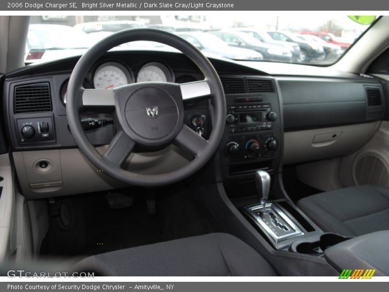 Bright Silver Metallic / Dark Slate Gray/Light Graystone 2006 Dodge Charger SE