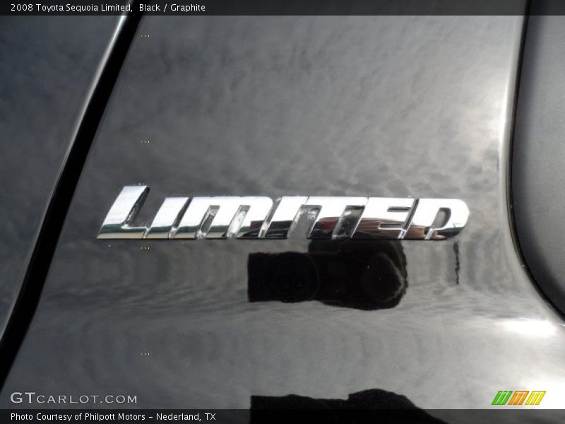 Black / Graphite 2008 Toyota Sequoia Limited