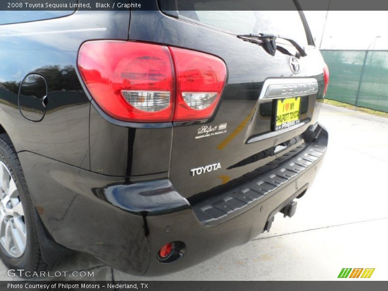 Black / Graphite 2008 Toyota Sequoia Limited