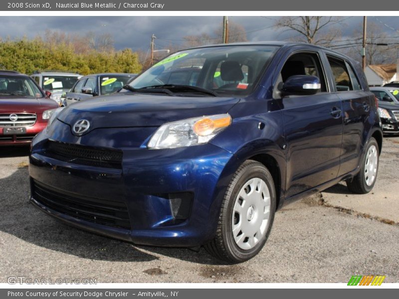 Nautical Blue Metallic / Charcoal Gray 2008 Scion xD