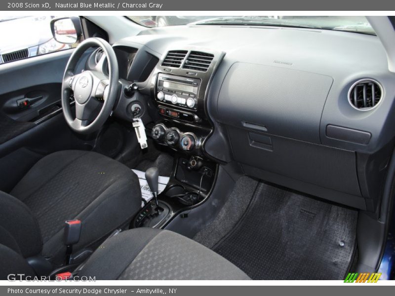 Nautical Blue Metallic / Charcoal Gray 2008 Scion xD