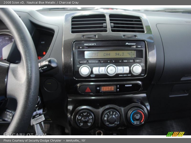 Nautical Blue Metallic / Charcoal Gray 2008 Scion xD