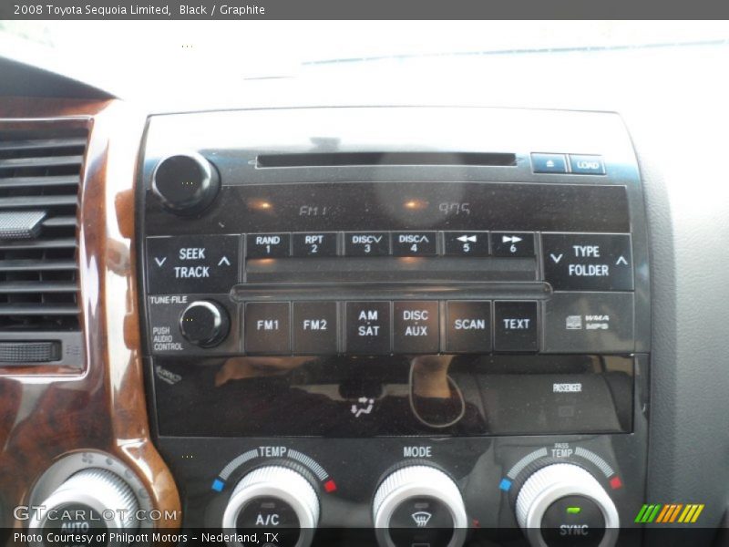 Black / Graphite 2008 Toyota Sequoia Limited