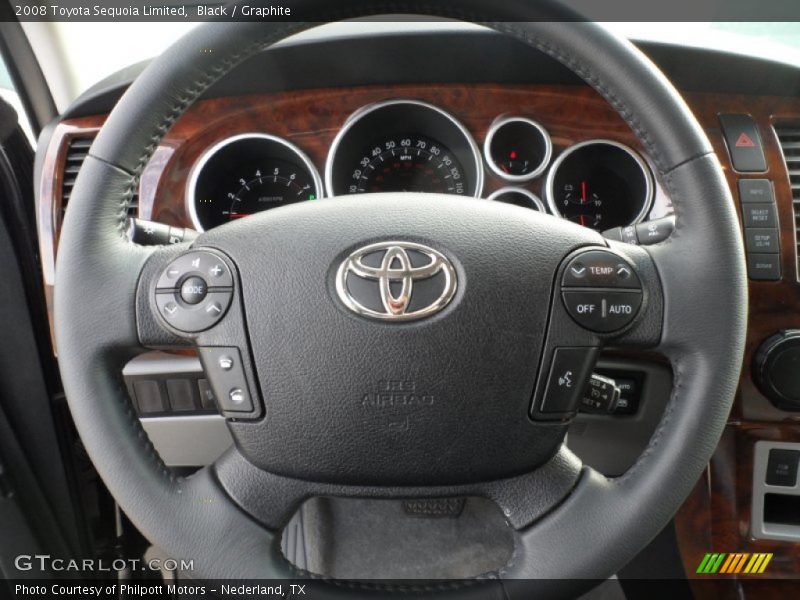 Black / Graphite 2008 Toyota Sequoia Limited