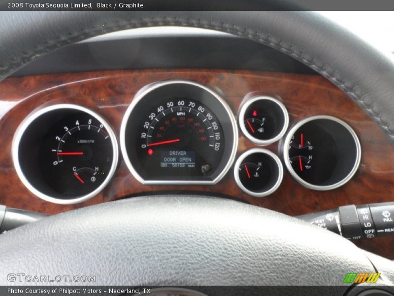Black / Graphite 2008 Toyota Sequoia Limited