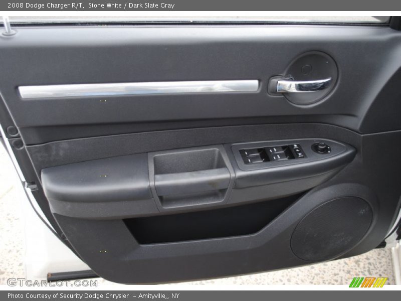 Stone White / Dark Slate Gray 2008 Dodge Charger R/T