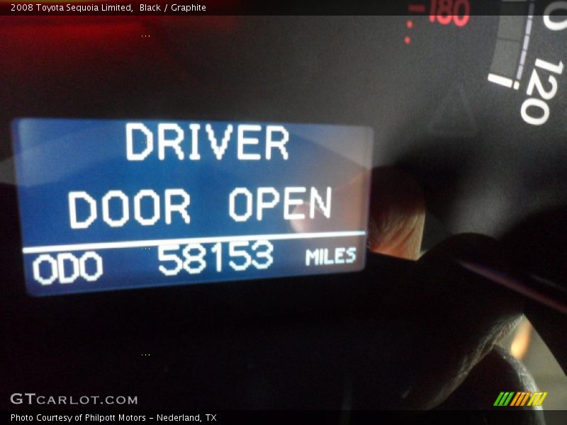 Black / Graphite 2008 Toyota Sequoia Limited