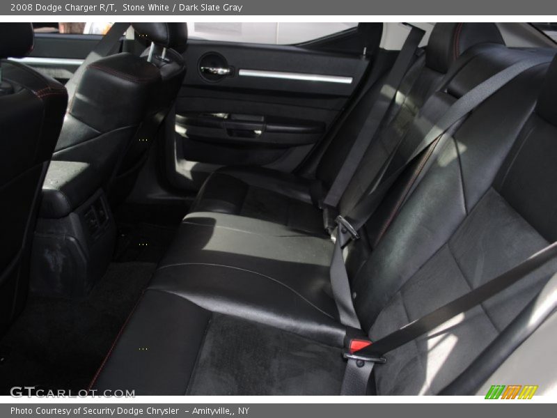 Stone White / Dark Slate Gray 2008 Dodge Charger R/T