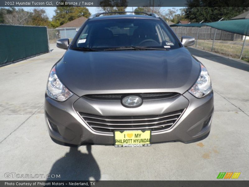 Chai Bronze / Taupe 2012 Hyundai Tucson GLS