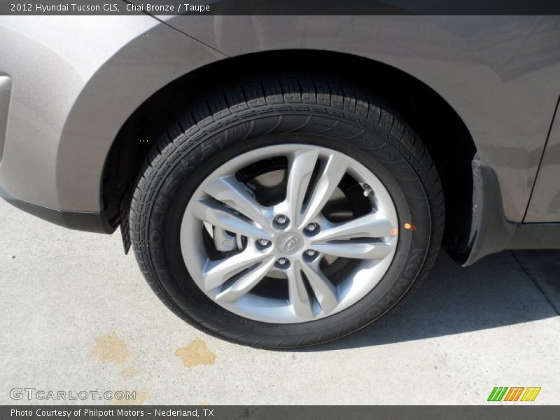 Chai Bronze / Taupe 2012 Hyundai Tucson GLS
