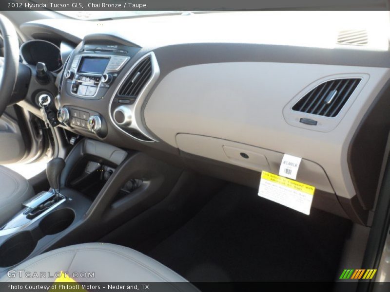 Chai Bronze / Taupe 2012 Hyundai Tucson GLS