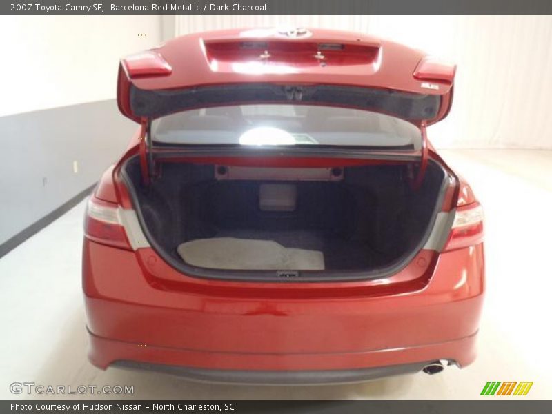 Barcelona Red Metallic / Dark Charcoal 2007 Toyota Camry SE