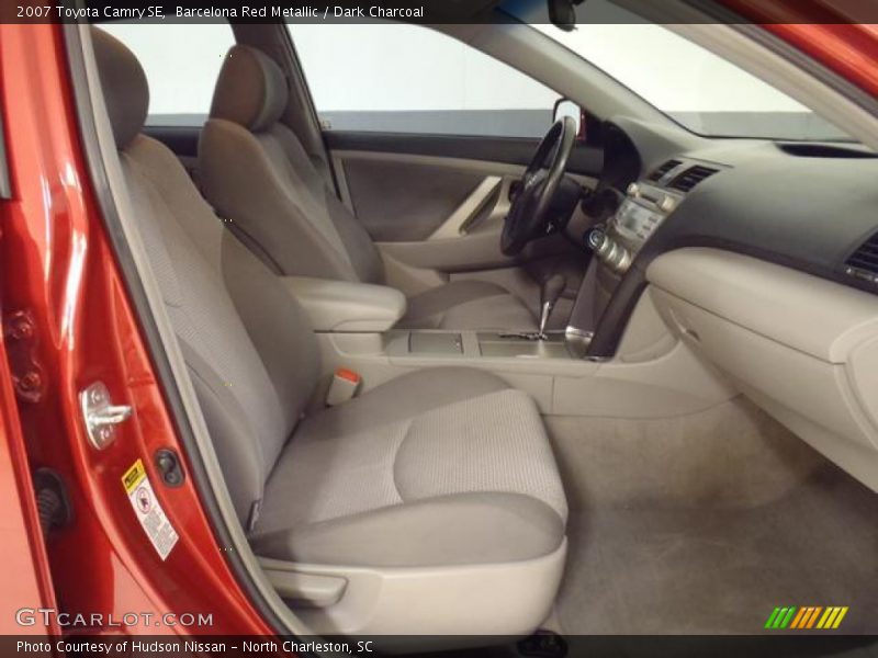 Barcelona Red Metallic / Dark Charcoal 2007 Toyota Camry SE