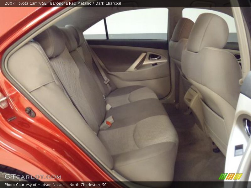 Barcelona Red Metallic / Dark Charcoal 2007 Toyota Camry SE