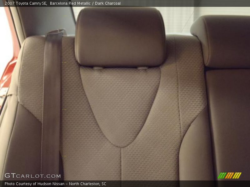 Barcelona Red Metallic / Dark Charcoal 2007 Toyota Camry SE