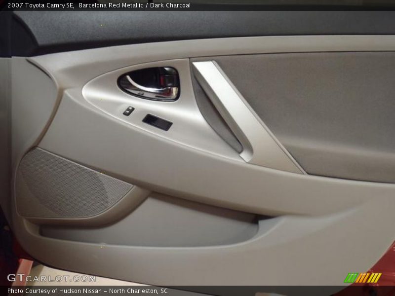 Barcelona Red Metallic / Dark Charcoal 2007 Toyota Camry SE