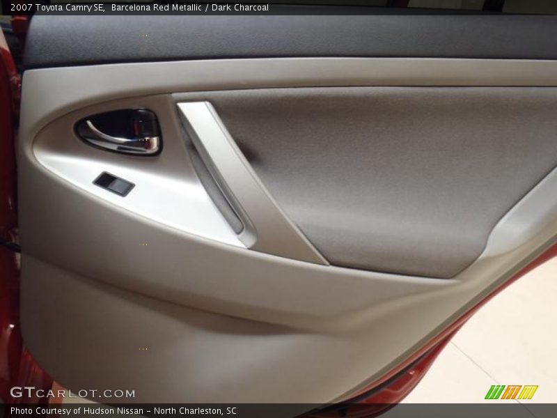 Barcelona Red Metallic / Dark Charcoal 2007 Toyota Camry SE