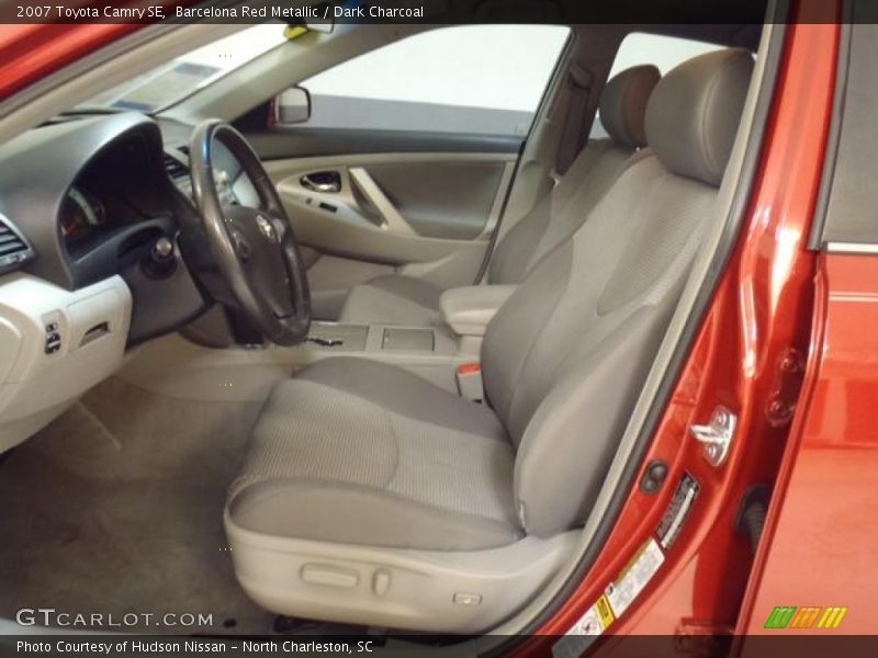 Barcelona Red Metallic / Dark Charcoal 2007 Toyota Camry SE
