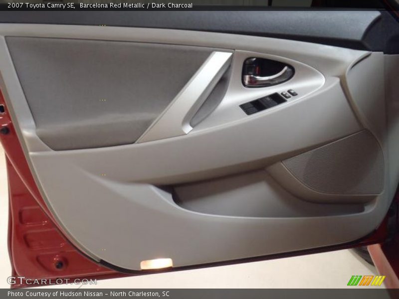 Barcelona Red Metallic / Dark Charcoal 2007 Toyota Camry SE